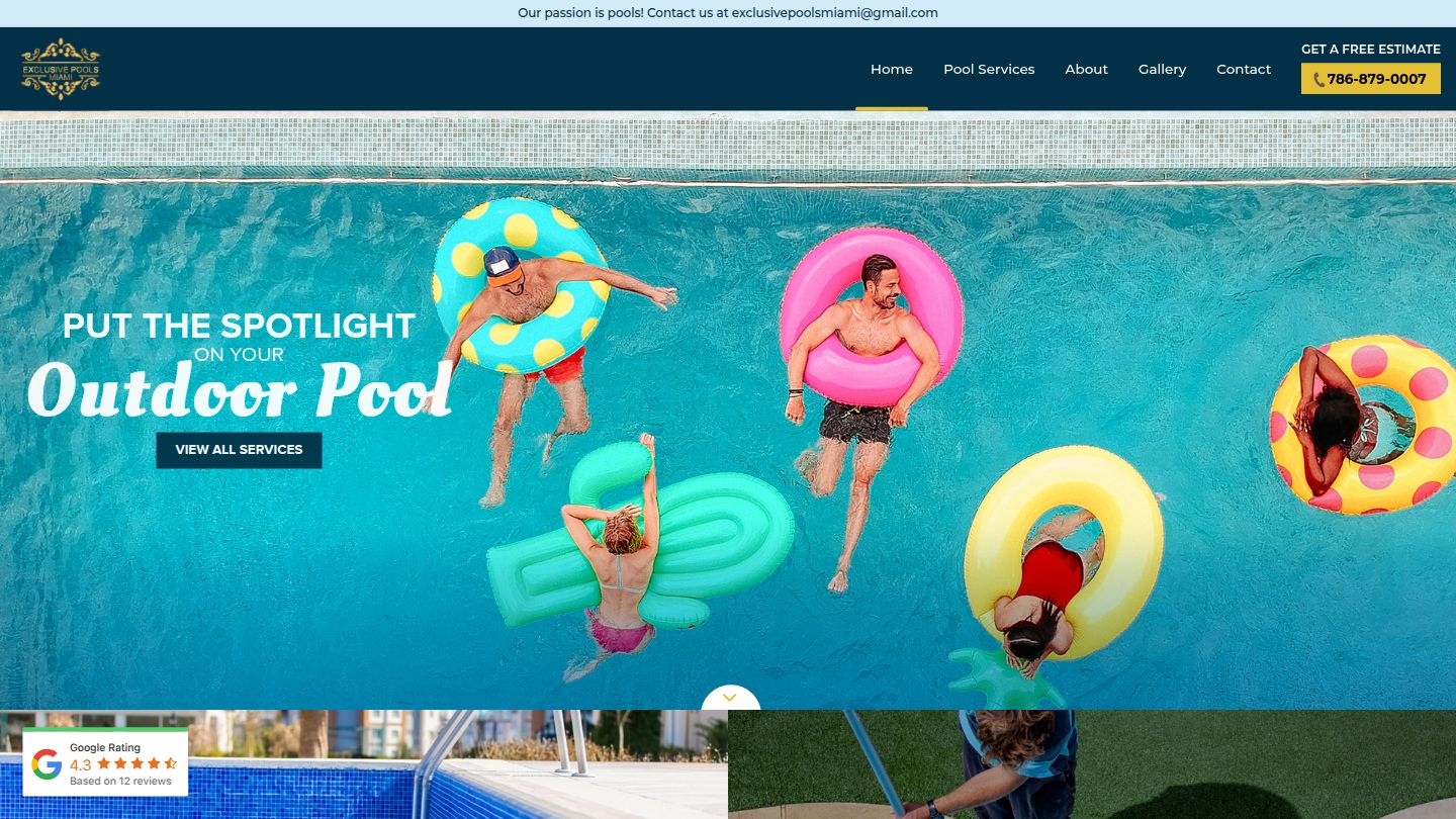 Exclusive Pools Miami