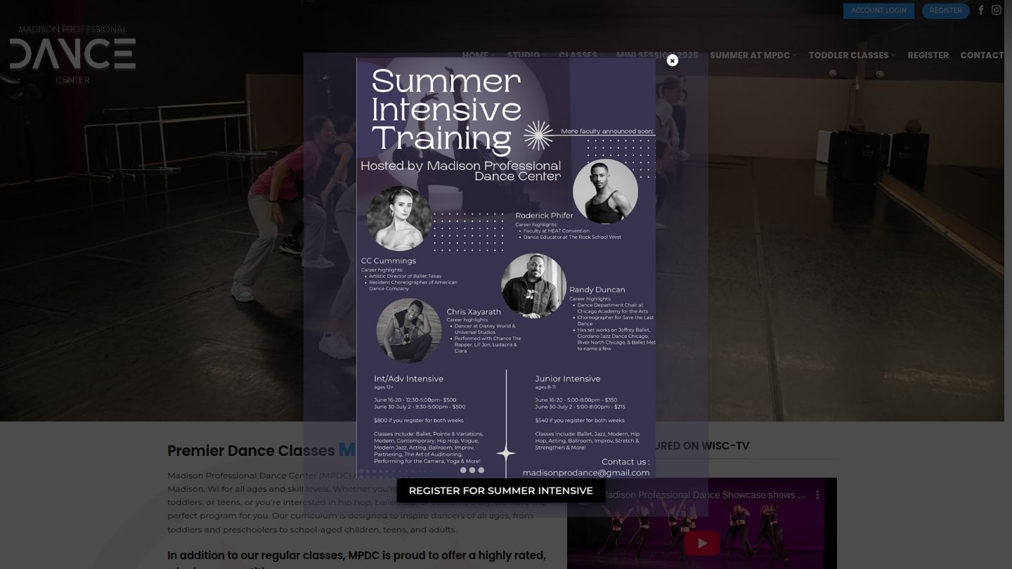 Madison Professional Dance Center